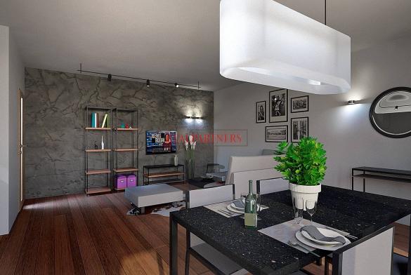 Nový 4+kk o ploše 131,41 m² + terasa 17,6 m² + balkon 4,1 m² s JVZ orientací - kolaudace 9/2018.