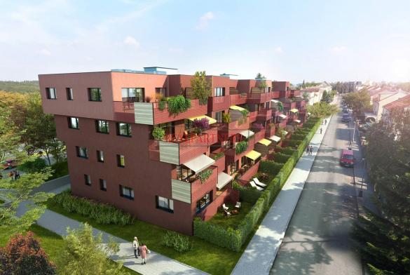 Nový byt 3+kk o ploše 75,6 m² + terasa-balkon 10,6 m² na Praze 6, naproti Divoké Šárce.