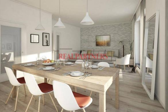 Nový byt 3+kk o ploše 90,9 m² + 6,6 m² balkon na rozhraní Smíchova a Radlic.