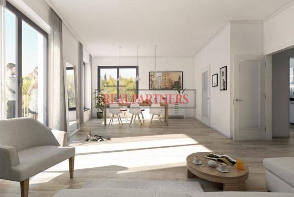 Nový byt 3+kk o ploše 66 m² + 42,8 m² terasa na rozhraní Smíchova a Radlic.