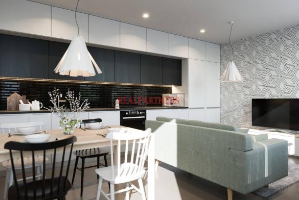 Ubytovací jednotka 1+kk o ploše 26,7 m² na Praze 2, pod Grébovkou.
