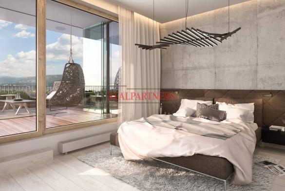 Nová ubytovací jednotka 2+kk o ploše 49,8m + 3,9 m² balkon s výhledem k Vltavě.