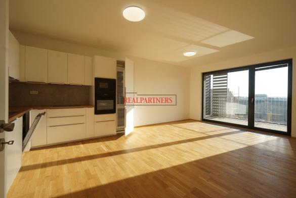 Pronájem nového bytu 2+kk o ploše 57,8 m² + balkón 8,3 m² + sklep 5 m² v rezidenčním projektu Zahálka.