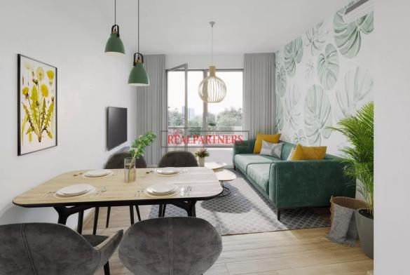 Nový byt 2+kk o ploše 48,2 m² + 6,4 m² balkon na Praze 2 - Vinohrady.