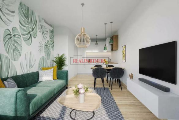 Nový byt 2+kk o ploše 50,5 m² + 8,1 m² terasa + 95,2 m² předzahrádka na Praze 2 - Vinohrady.