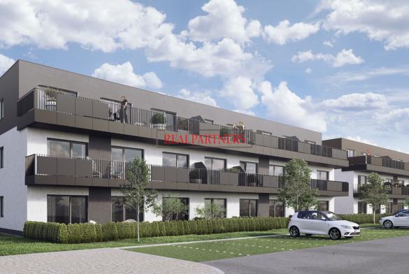 Nový byt 1+kk o ploše 32,5 m² + 20,5 m² předzahrádka v lokalitě Kralupy nad Vltavou.