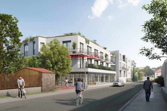Nový byt 2+kk o ploše 49,4 m² + 4,5 m² balkón ve vyhledávané lokalitě Praha 6 – Řepy.