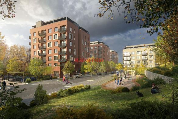 Novostavba 1+kk o ploše 32 m² + balkón 5,1 m² ve výstavbě s volným výhledem.
